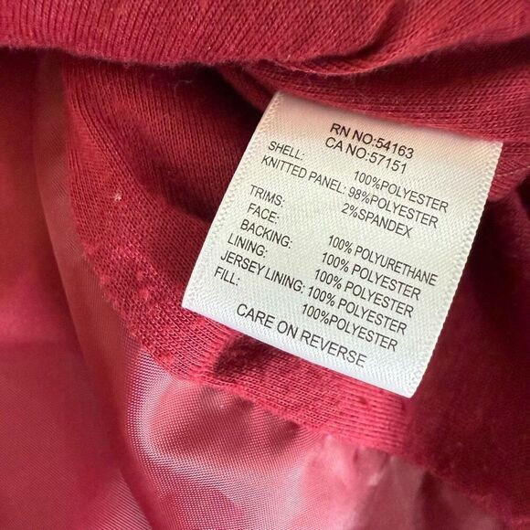 G.H. BASS Company Women's Caramel Brown Quilted Full Zip Vest L - Picture 8 of 8